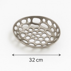 Oval Holes Platter 32cm