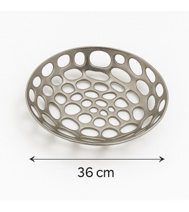 Oval Holes Platter 36cm