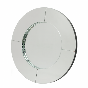 Round Glass Decorative Mirror 80cm