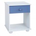 Boys Solid Pine Bedroom Set Blue and White