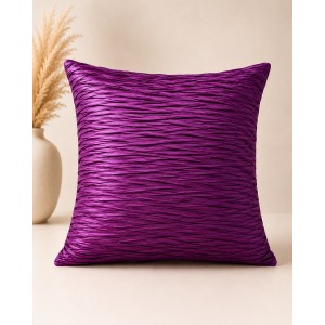 Viva Crinkle Cushion Fuchsia Cover Only