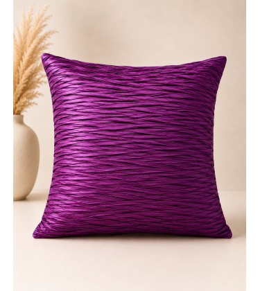 Viva Crinkle Cushion Fuchsia Cover Only