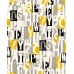 ABC Black and Yellow Wallpaper 5sqm