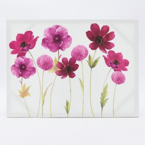 Purple Daisy Canvas Wall art