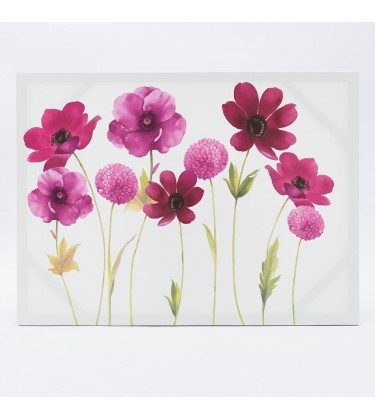 Purple Daisy Canvas Wall art