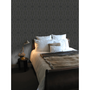 Strade Black and Gold Wallpaper 5sqm