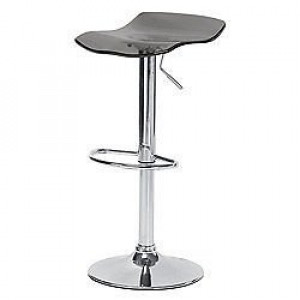 Acrylic Bar Stool Charcoal