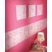 Princess Frieze Border Pink 