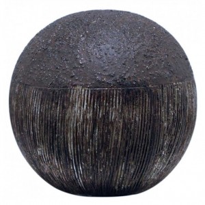 Textured Copper Decor Ball Bronze 10cm