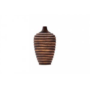 Kiko Small Brown Narrow Neck Table Vase 40cm