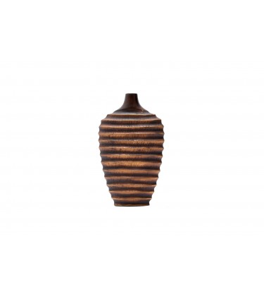 Kiko Small Brown Narrow Neck Table Vase 40cm