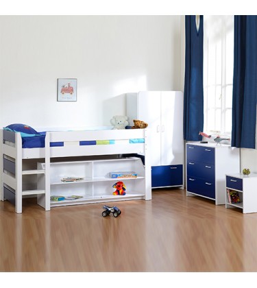 Boys Bedroom Sleeper Set Blue