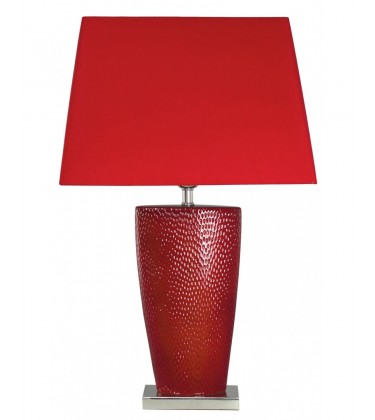 Hamas Red Table Lamp