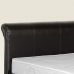 Brook Faux Leather Bed Frame 5ft by 6ft