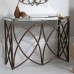 Galbeck Rustic Console Table and Mirror