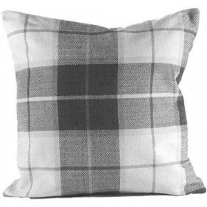 Check Cushion Black