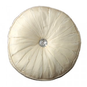 Round Cushion Ivory