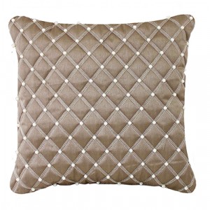 Small Pearl Cushion Mocha