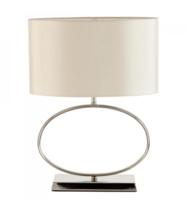 Extra Large Statement Brown and Cream Handmade Table Lamp