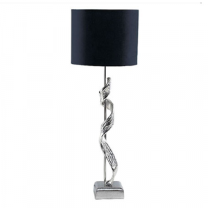 Twined Table Lamp Black