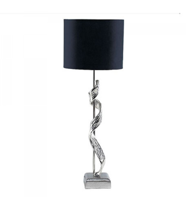 Twined Table Lamp Black