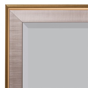 Gold and Silver Woston Wall Mirror