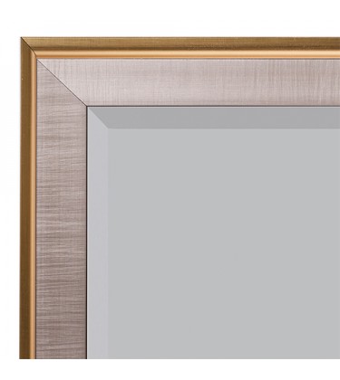 Gold and Silver Woston Wall Mirror