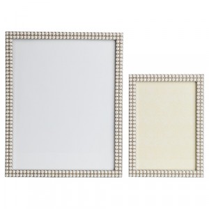 Luxury Pearl Photo Frame Set of 2