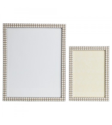 Luxury Pearl Photo Frame Set of 2