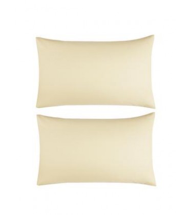 Percale Non Iron Cotton 2pc Pillow Cases