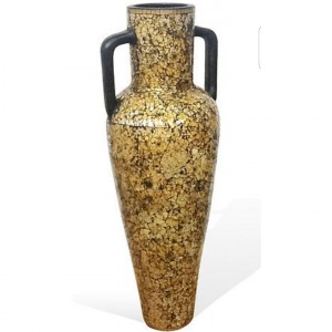 Gold Mosaic Extra Tall and Large Vase 120cm