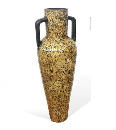 Gold Mosaic Extra Tall and Large Vase 120cm