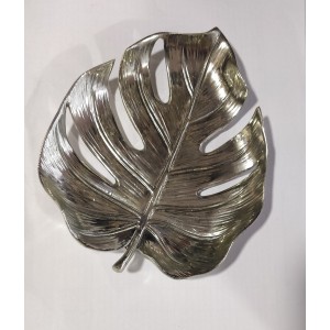 Silver Decorative Leaf Dish 18cm