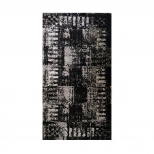 Boyteks Hali Luxury Rug Black and Grey