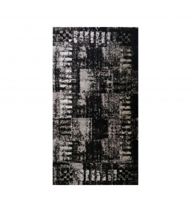 Boyteks Hali Luxury Rug Black and Grey