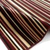 Mond Stripe Rug Red