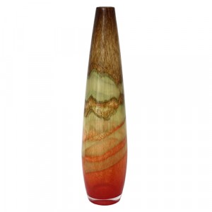 Forest Glass Tall Vase 