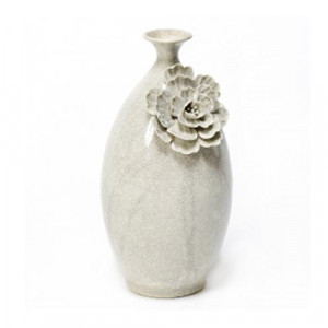 Alina Cream Vase 34cm