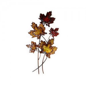 Dry Leaf Metal Wall Art