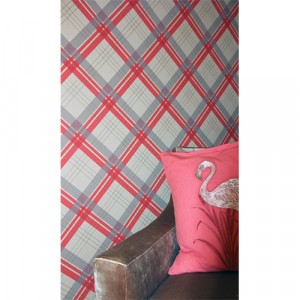 Tilburn Coral and Taupe Wallpaper 5sqm