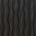 Glittery Black Wavy Wallpaper 5sqm