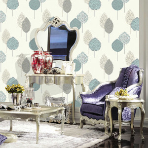 Ante Motif Teal Wallpaper 5sqm