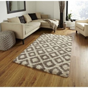 Madic Soft Shaggy Rug Beige