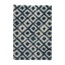 Madic Soft Shaggy Rug Blue and Beige