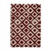 Madic Soft Shaggy Rug Red and Beige