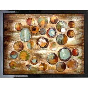 World Planets Large Canvas Wall Art