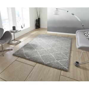 Royal Madic Grey and Cream  Rug