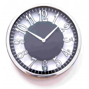 Chrome Dial Clock