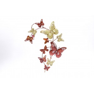Butterflies Metal Wall Art
