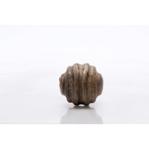 Carved Decor Ball Wooden 12.5cm